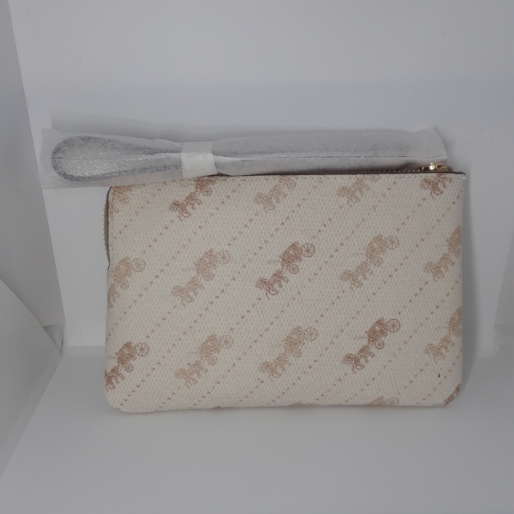 Coach Wristlet Horse And Carriage Print - Picture 7 of 13